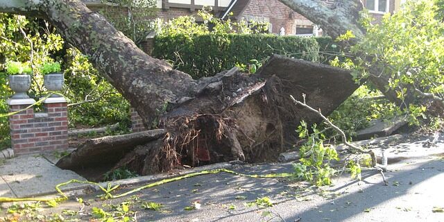Storm damage cleanup services in Claremore, OK